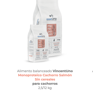 Alimento - Cachorro- salmón